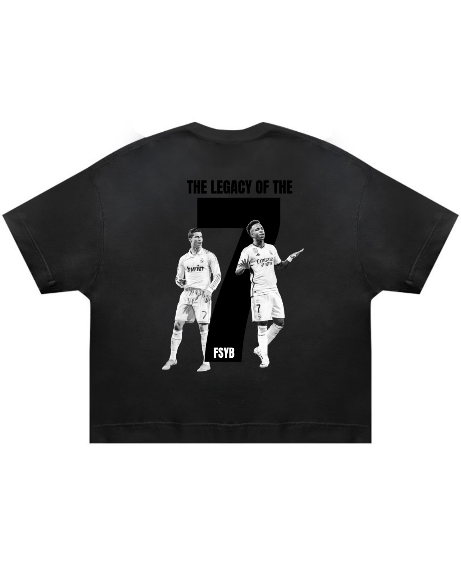 Boxy marmorizado - Cr7 e vini